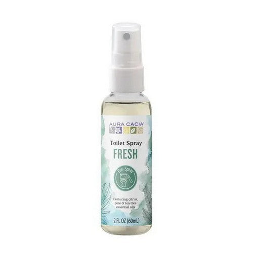 Fresh Toilet Spray 2 Oz by Aura Cacia