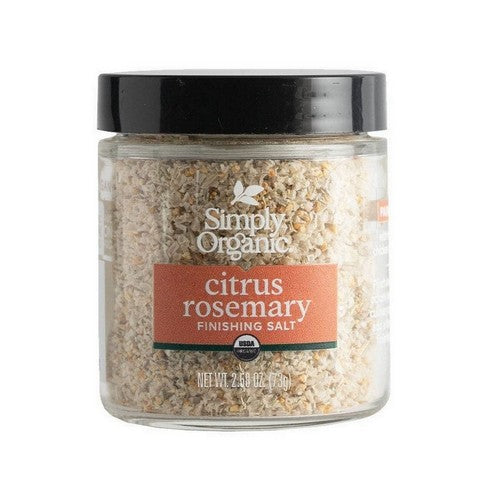 Organic Citrus Rosemary Finishing Salt 2.58 Oz by Simply Organic