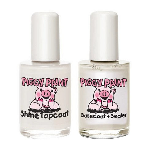 Make It Last Base And Top Coat Non Toxic And Hypo Allergenic Nail Polish 0.5 Oz by Piggy Paint