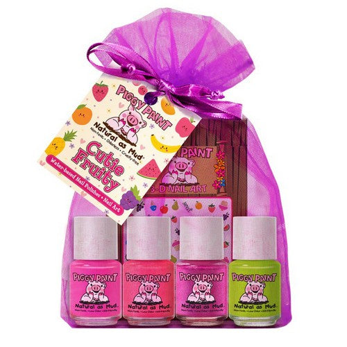 Cutie Fruity Nail Polish Gift Set 1 Count by Piggy Paint
