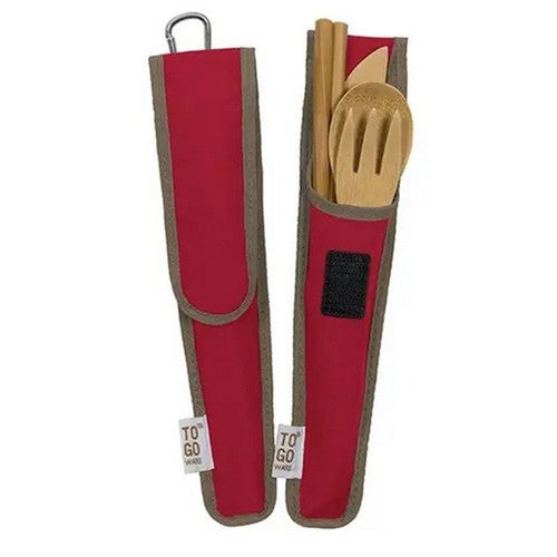 Cayenne Red Reusable Repeat Bamboo Utensil 1 Count by To-Go Ware