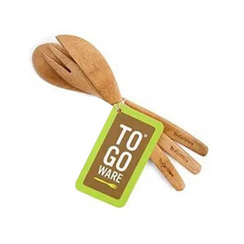 Reusable Bamboo Fork Knife And Spoon Set 1 Count by To-Go Ware