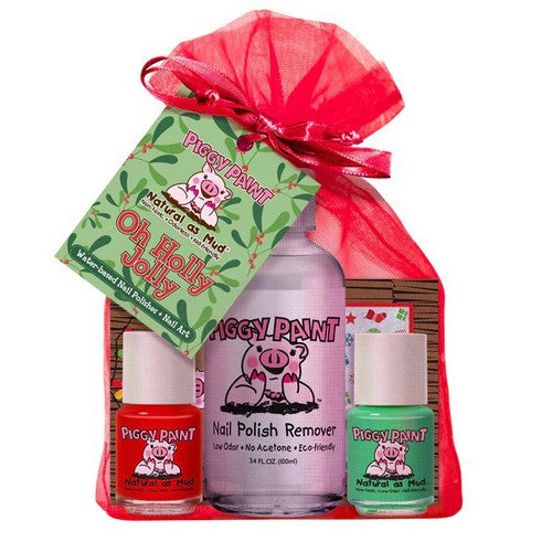 Oh Holly Jolly Gift Set 3 Count by Piggy Paint