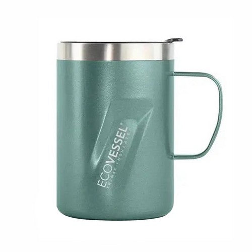 Aqua Jade Transit Insulated Coffee Mug 16 Oz by EcoVessel