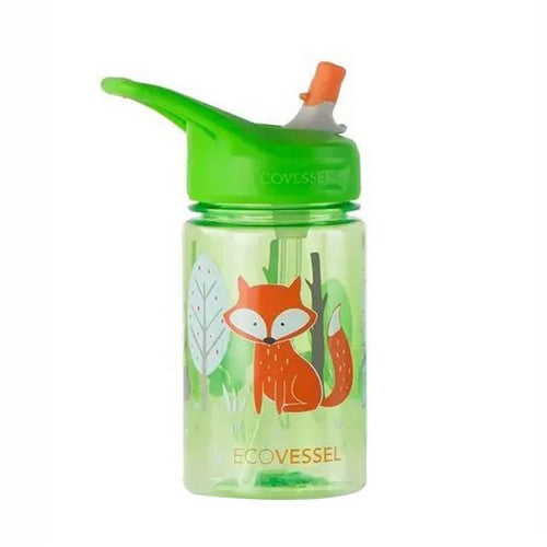 Kids Fox Splash Water Bottle 12 Oz by EcoVessel