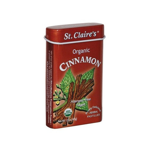 Organics Cinnamon Pastilles 1.5 Oz by St. Claire's