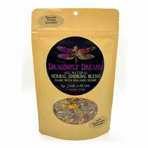 Dragonfly Dreams Herbal Smoking Blend 1 Oz by Jade & Pearl