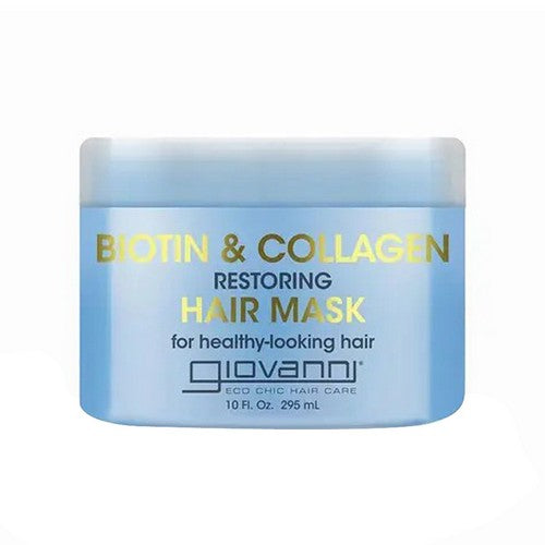 Biotin And Collagen Restoring Hair Mask 10 oz. by Giovanni Cosmetics
