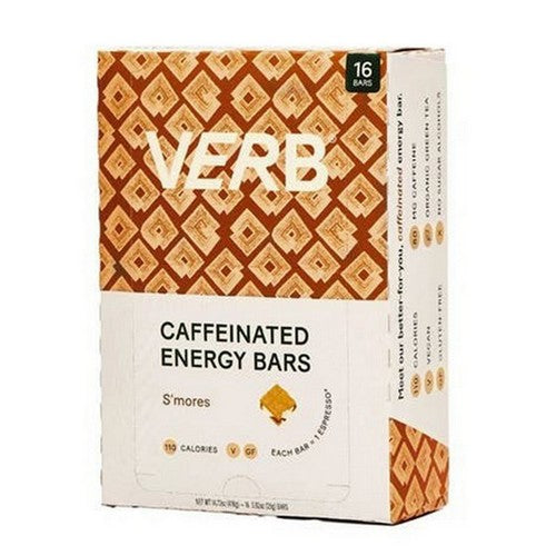 S'Mores Caffeinated Energy Bar 16 Count by The Humble Co