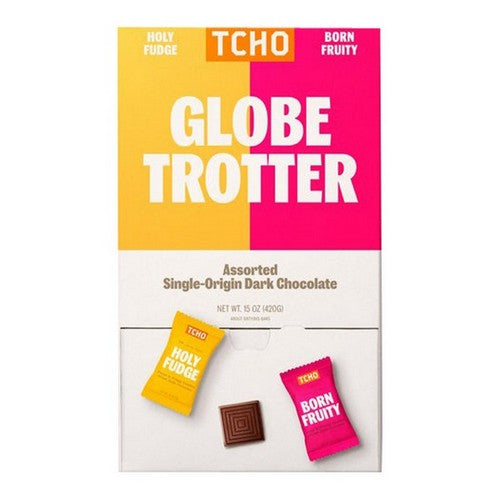 Globe Trotter Assorted Dark Chocolate 15 Oz by The Humble Co