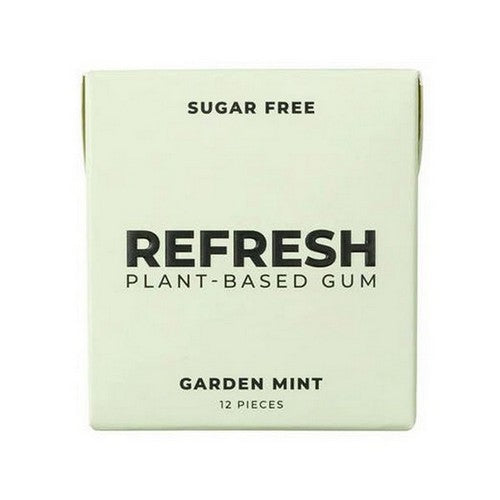 Plant Based Gum Garden Mint 12 Count by The Humble Co