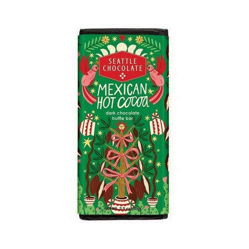 Spicy Hot Chocolate Truffle Bar 2.5 Oz by Seattle Chocolate Co.