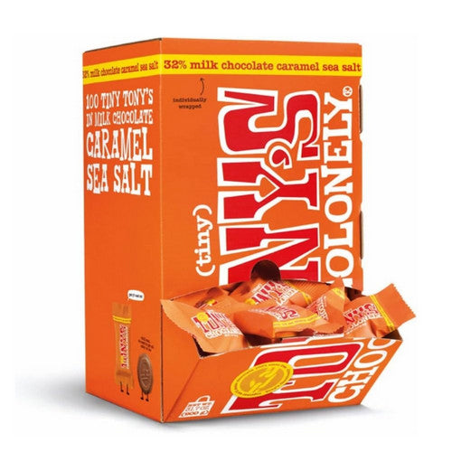 Tiny Milk Caramel Sea Salt Gravity Bin 100 count by The Humble Co