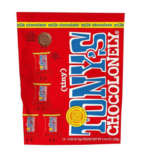 Tiny Tony's Milk Chocolate Pouch 4.44 Oz by The Humble Co