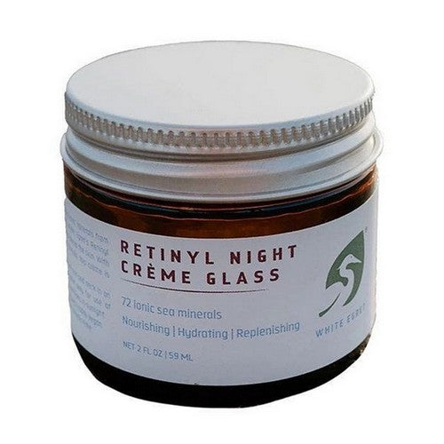 Retinyl Night Creme Glass Jar 2 Oz by The Humble Co