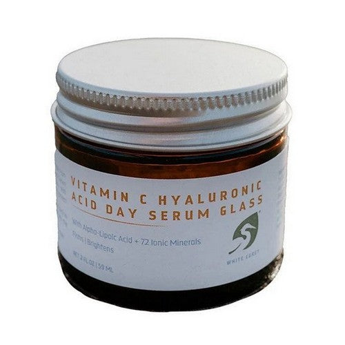 Vitamin C Hyaluronic Acid Day Serum Glass Jar 2 Oz by The Humble Co