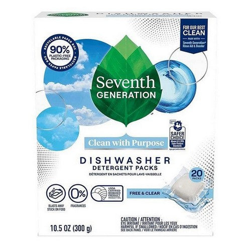 Dishwasher Detergent Free And Clear 10.5 Oz by The Humble Co