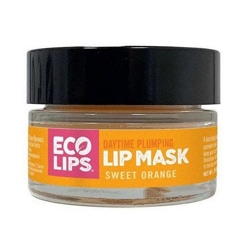 Orange Daytime Plumping Lip Mask Jar 0.39 Oz by The Humble Co