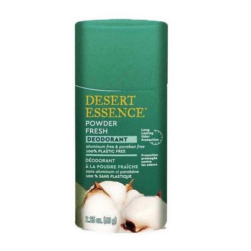 Fresh Powder Plastic-Free Deodorant 2.25 Oz by Desert Essence