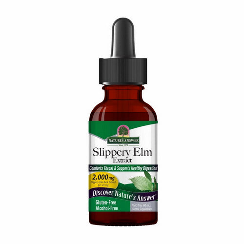 Slippery Elm Extract Alcohol-Free 2 Oz by Nature's Answer