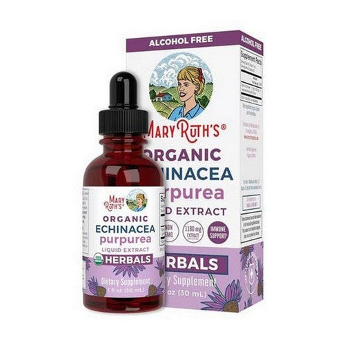 Organic Echinacea Purpurea Liquid Herbals 1 Oz by MaryRuth's