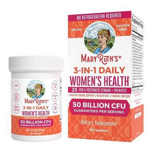 3-in-1 Women's Daily Health Capsules 30 Count by MaryRuth's