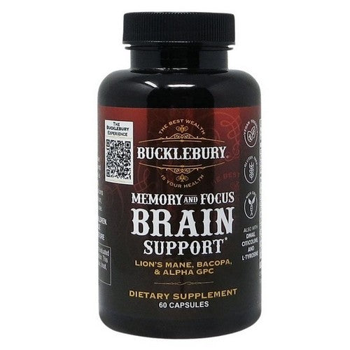 Memory And Focus Brain Support 60 Capsules by Bucklebury