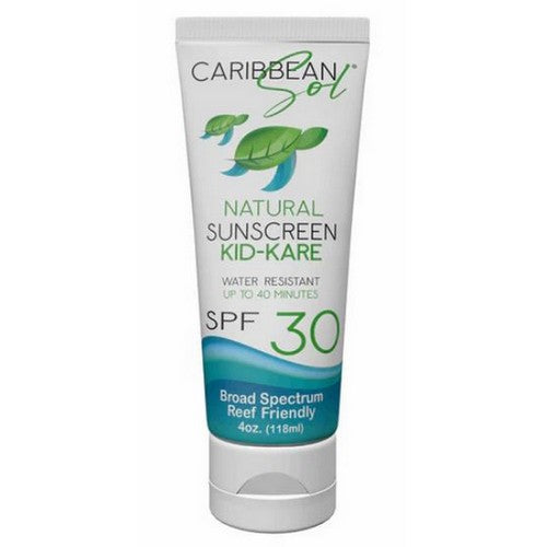 Kid Care Mineral Sunscreen Lotion SPF 30 4 Oz by Caribbean Solutions