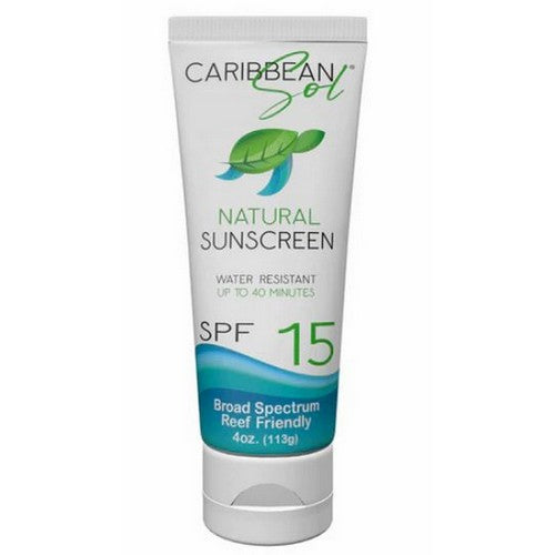 Mineral Sunscreen Lotion SPF 15 4 Oz by Caribbean Solutions