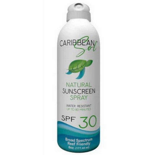 Mineral Sunscreen Spray SPF 30 6 Oz by Caribbean Solutions