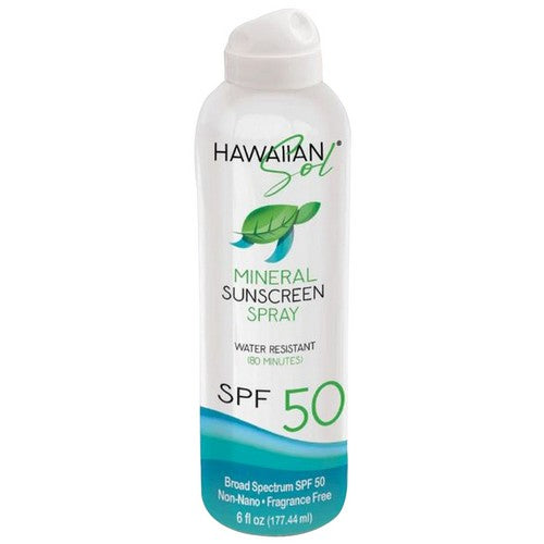 Mineral Sunscreen Spray SPF 50 6 Oz by Caribbean Solutions