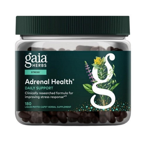 Adrenal Health Daily Support 180 Count by Gaia Herbs