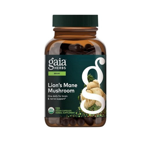 Lion's Mane Mushroom 120 Count by Gaia Herbs
