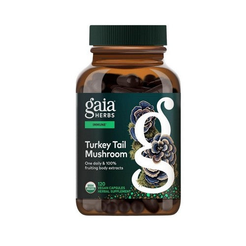 Turkey Tail Mushroom 120 Count by Gaia Herbs