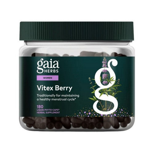 Vitex Berry For Womens 180 Count by Gaia Herbs