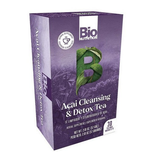 Acai Cleansing And Detox Tea 30 Count by Bio Nutrition