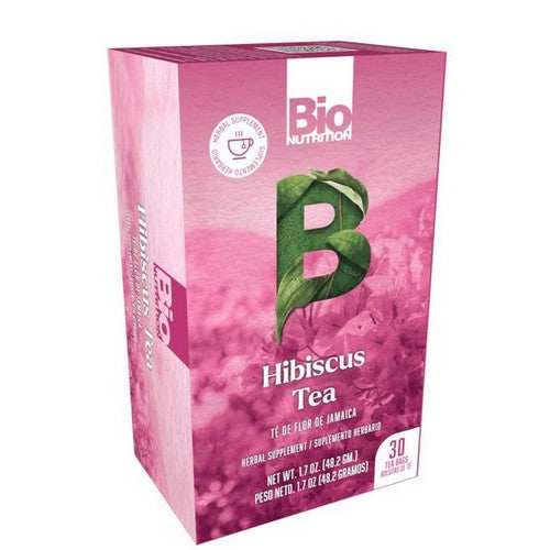 Hibiscus Tea 30 Count by Bio Nutrition Inc