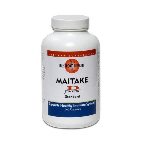 Maitake D-Fraction Standard 360 Caps by Maitake Mushroom Wisdom