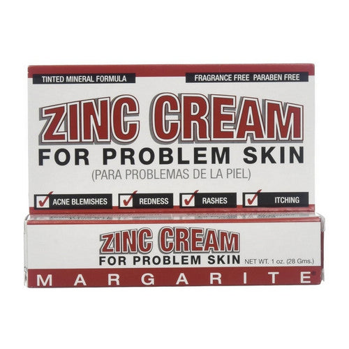 Zinc Cream 1 Oz by Margarite Cosmetics