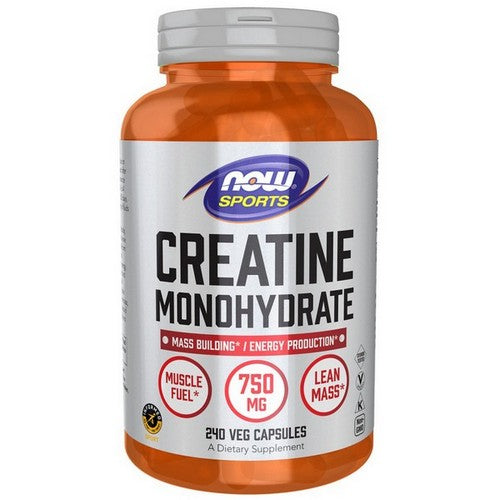 Creatine Monohydrate 240 VegCaps by Now Foods