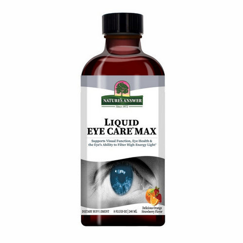 Liquid Eye Care Max Orange Strawberry 8 Oz by Nature's Answer