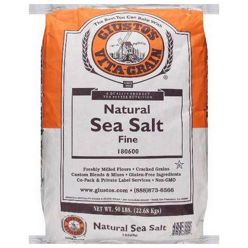Sea Salt 50 Lbs by Giusto's