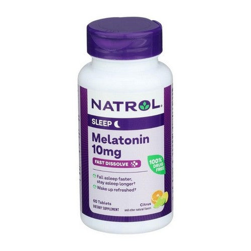 Fast Dissolve Melatonin 60 Count by Natrol