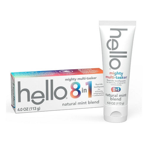 Hello Mighty Multi Tasker Fluoride Toothpaste 4 Oz by Hello