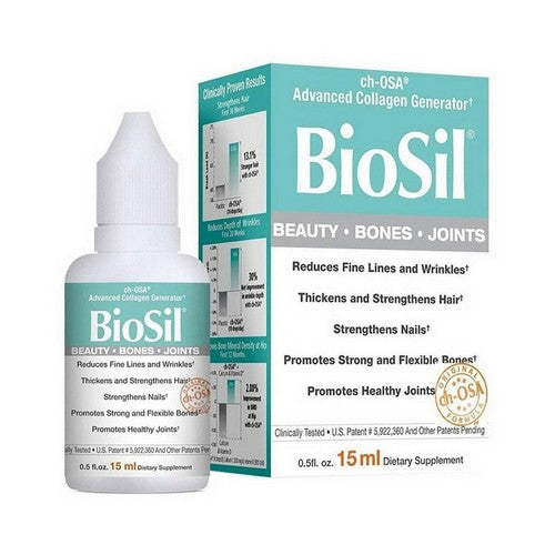 Advanced Collagen Generator For Beauty Bones And Joints 0.5 Oz by Biosil