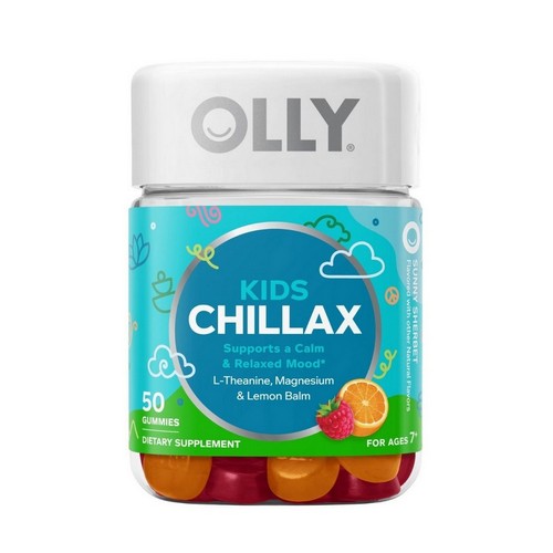 Kids Chillax Gummies Sunny Sherbet 50 Count by Olly