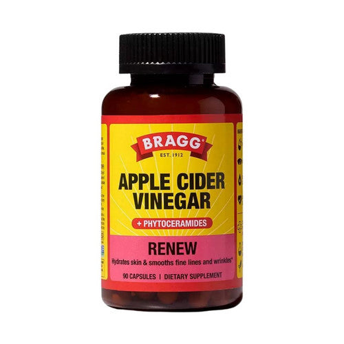 Bragg Inner Glow Apple Cider Vinegar And Phytoceramides 90 Capsules by Bragg