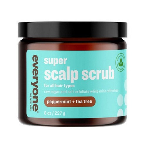 Everyone Super Scalp Scrub Peppermint And Tea Tree 8 Oz by Everyone