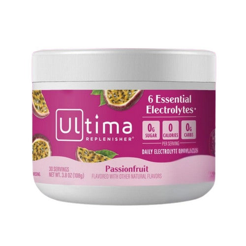 Electrolyte Drink Mix Passionfruit 3.8 Oz by Ultima Replenisher