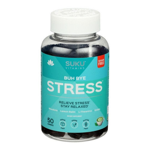 Buh Bye Stress Gummies 50 Count by SUKU Vitamins